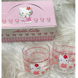 日本進口Hello Kitty天使系列小酒杯兩入組