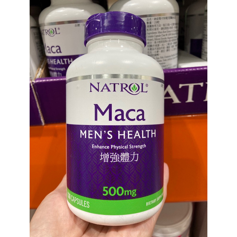 《好市多代購》Natrol 納妥 瑪卡 500毫克 130粒