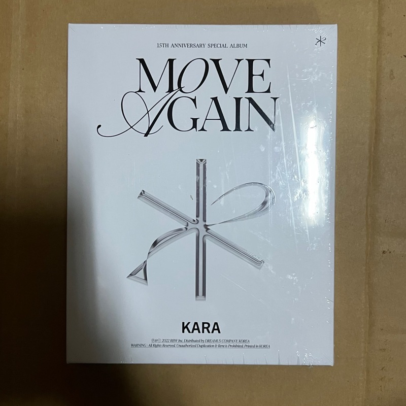 KARA 15TH ANNIVERSARY SPECIAL ALBUM ＂MOVE AGAIN＂