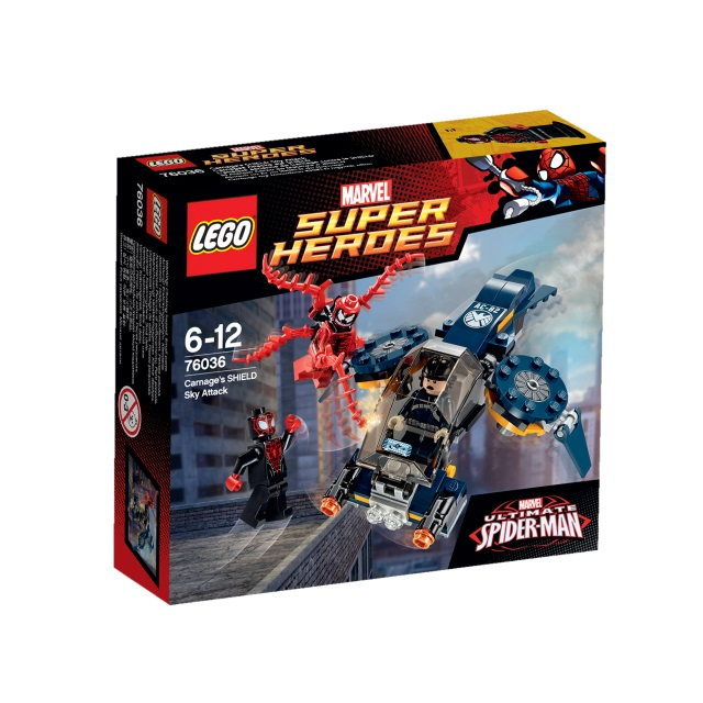 LEGO 樂高 76036 Carnage's SHIELD Sky Attack  蜘蛛人 血蜘蛛 神盾局特工 全新品