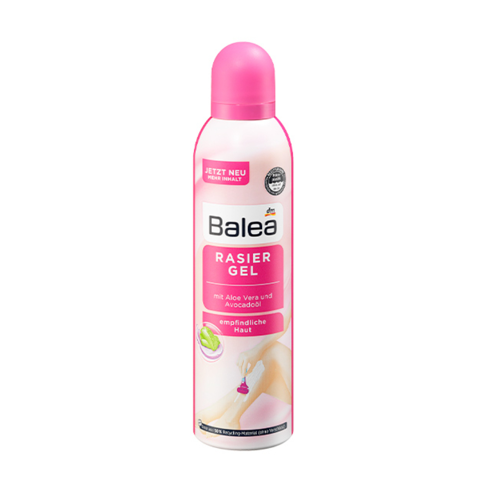 德國 Balea 芭樂雅 蘆薈酪梨女性刮鬍凝膠 200ml / DM (DM5795)