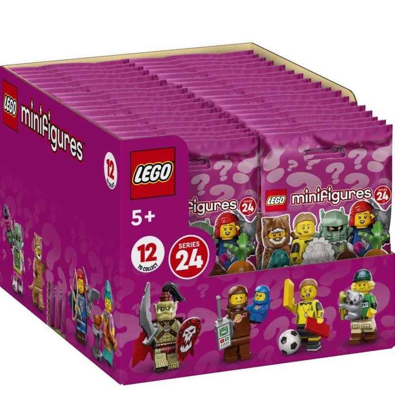 LEGO樂高 minifigures 71037人偶抽抽包24代