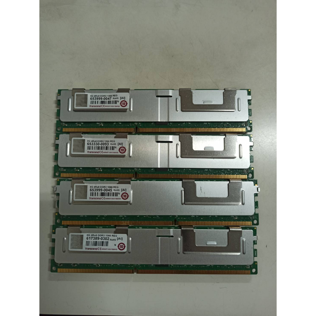 創見 Transcend DDR3 4Rx8 1066 8G ECC REG 雙面 伺服器專用 四支購有優惠&lt;阿旺電腦&gt;