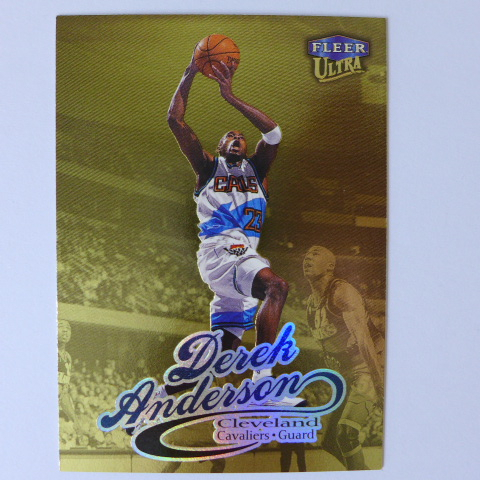 ~ Derek Anderson ~NBA球星/德瑞克·安德森 1998-99年Ultra Gold.金版特殊卡