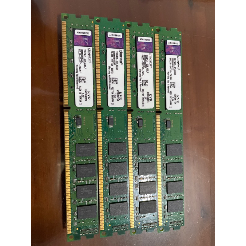 金士頓 DDR3 1600 4GX4=16G 雙面顆粒，四條一組 窄版