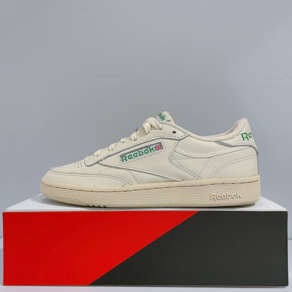 REEBOK CLUB C 85 VINTAGE 男女款 米色 皮革 經典款 休閒鞋 DV6434 100000317