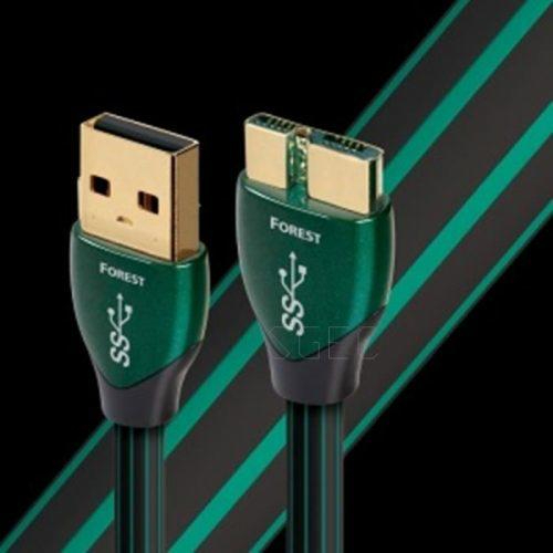 AudioQuest 美國 Forest 森林 USB線 3.0-3.0 micro 含銀0.5% 0.75m 1.5m