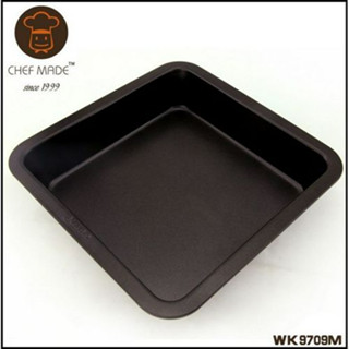 【頑皮猴樂園】 chefmade 學廚 WK9709M 8吋 不沾烤盤 方形蛋糕模