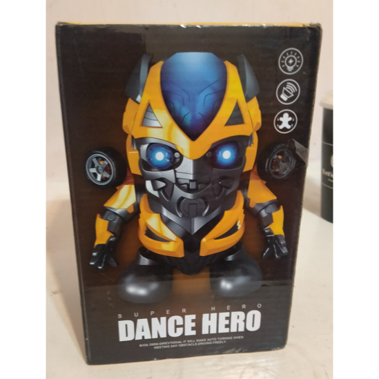 【現貨】 跳舞大黃蜂 抖音 電動跳舞機器人 聲光音效 益智 兒童玩具 燈光音樂機器人玩具 跳舞變形金剛 搖擺機器人