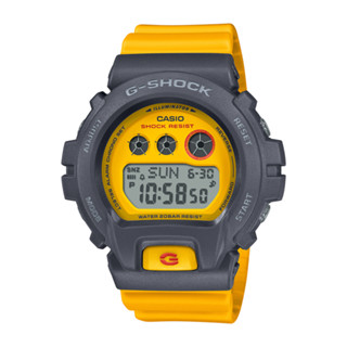 【CASIO】G-SHOCK 經典6900系列 復古運動黃數位電子表 女款 GMD-S6900Y-9 台灣卡西歐公司貨