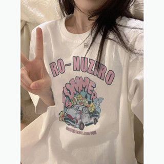 【林木木】100%純棉 短袖 t恤 短袖上衣 運動上衣 oversize t恤 ins 風衣服 女生上衣 女生短袖