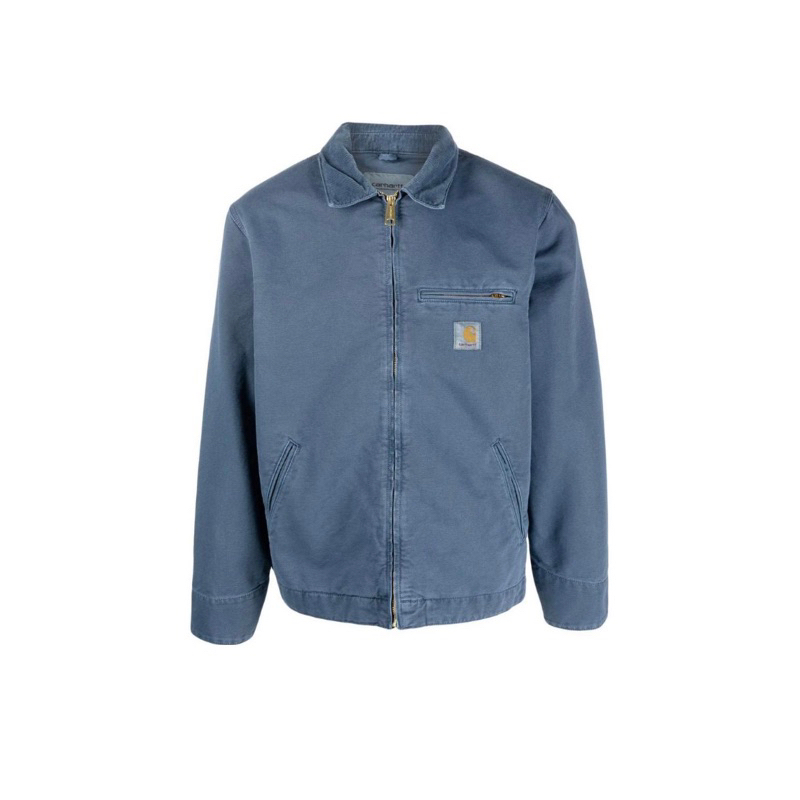 【吉米.tw】代購 CARHARTT WIP Detroit Jacket SS23 工裝外套 水洗藍 復古 古著