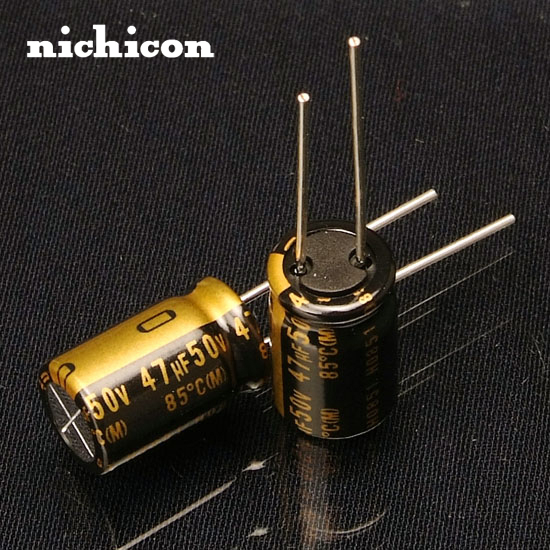 小白的生活工場*尼吉康 Nichicon 50V/47UF KZ MUSE系列音頻電容