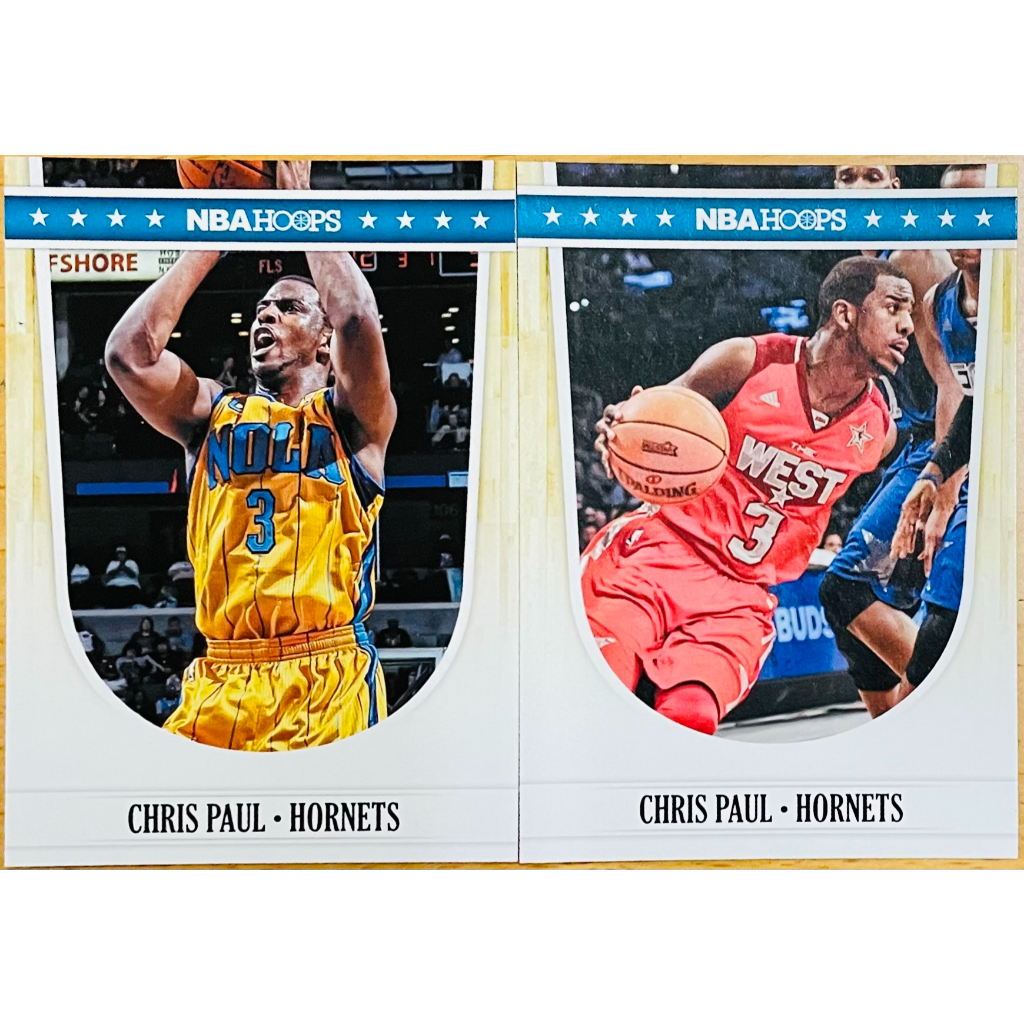 CHRIS PAUL 2張 NBA 籃球卡 2011-12 PANINI HOOPS 黃蜂隊 保羅船長 CP3