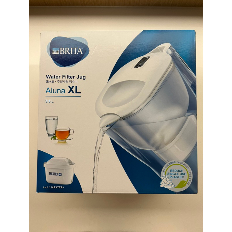 (全新)Brita Aluna XL濾水壺 內含一個濾芯