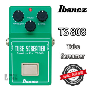 『經典必備』Ibanez TS808 單顆效果器 Tube Screamer Overdrive 破聲 公司貨