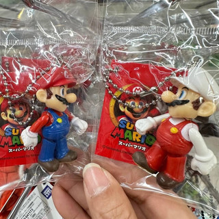［現貨］Mario白帽馬力歐吊飾 （2月連線商品）