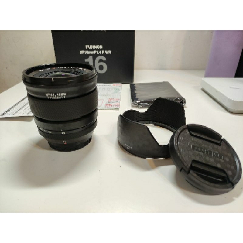 Fujifilm xf 16mm f1.4 公司貨 盒單齊全