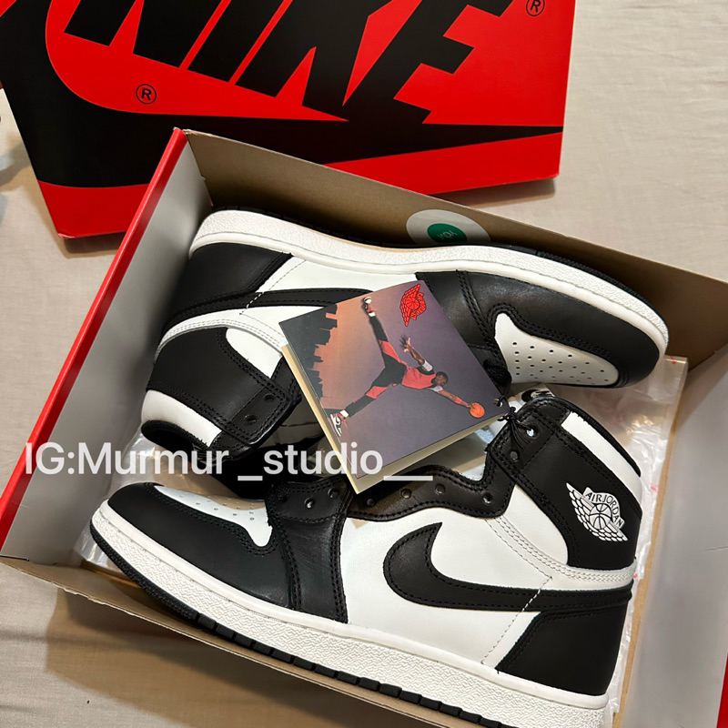 《Murmur_studio__》 Air Jordan 1 High '85 "Black White" 黑白熊貓