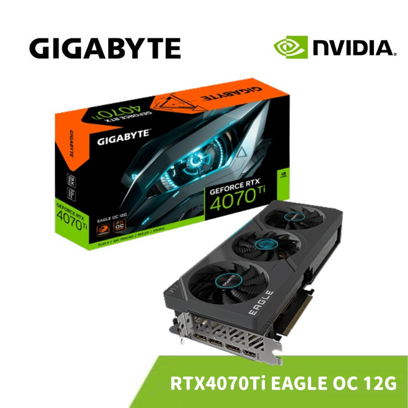 GIGABYTE 技嘉 GeForce RTX 4070 Ti EAGLE OC 12G 顯示卡