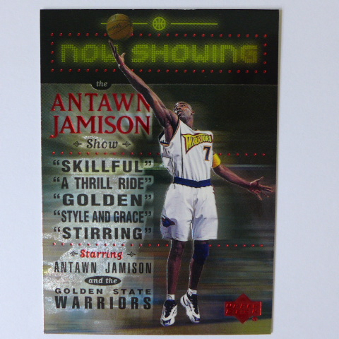 ~ Antawn Jamison ~NBA名人堂/安東·傑米森 1999年UD.金屬設計.特殊卡