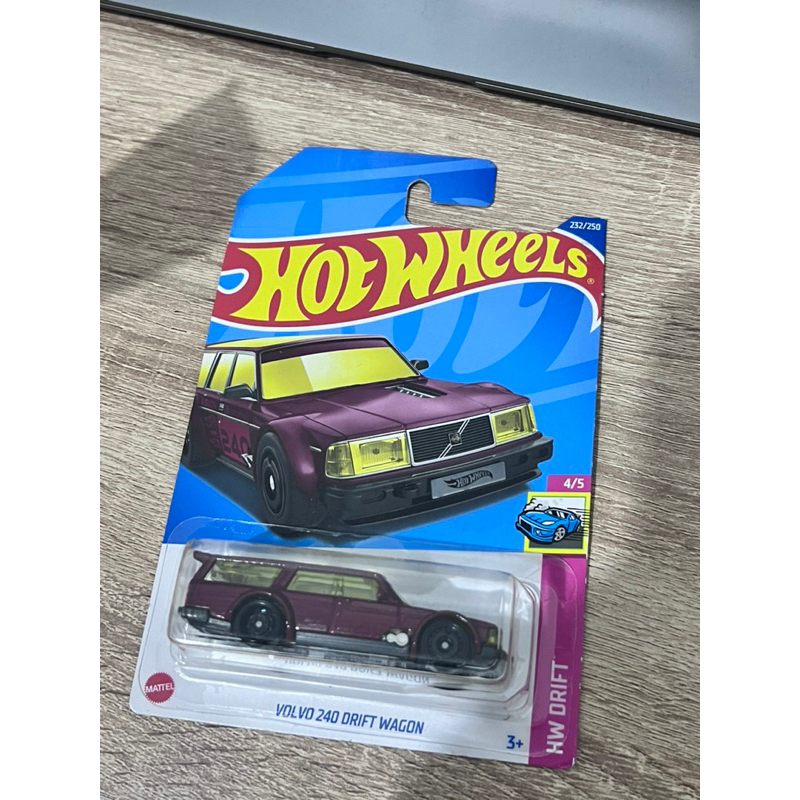 VOLVO240 VOLVO 240 風火輪 Hotwheels 收藏 1:64 電動車 模型車