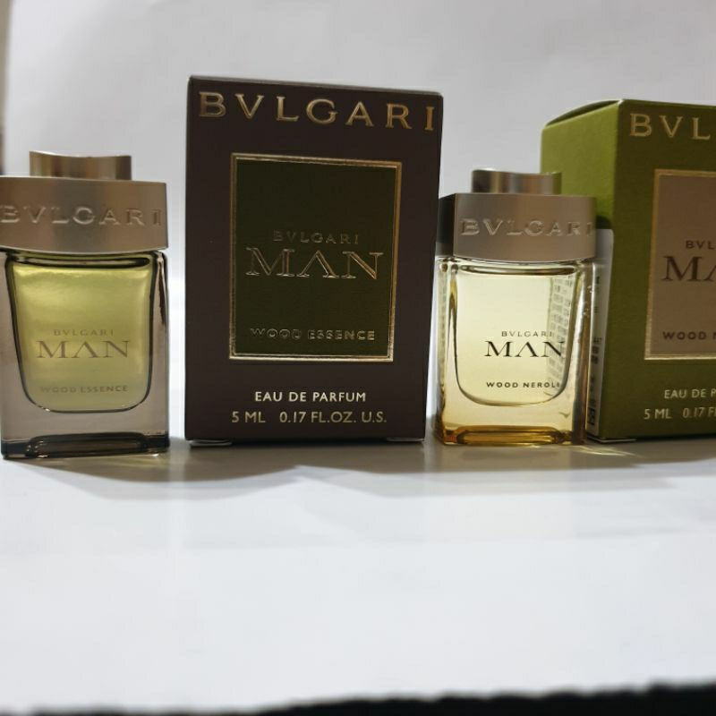 折扣出清💖全新盧亞公司貨💖Bvlgari 寶格麗系列(2款一起)城市森林/森林之光/男性淡香精 5ml