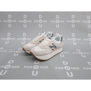 【Dou Partner】NEW BALANCE 574 慢跑鞋 休閒運動鞋 厚底 白色 女款 WL574ZDD