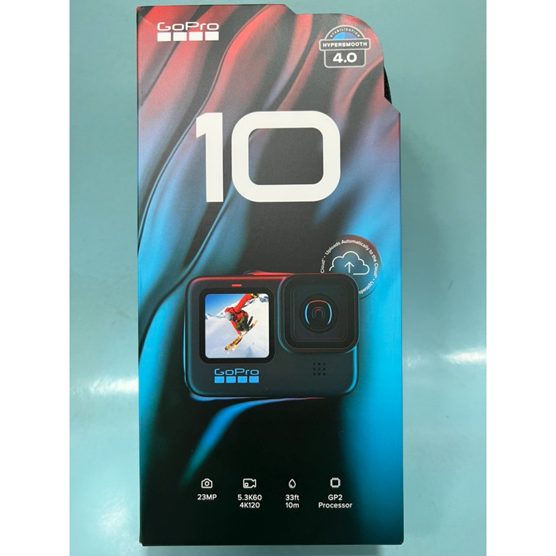 全新正品未拆封 Go Pro hero 10 black 全方位運動攝影機 保固內