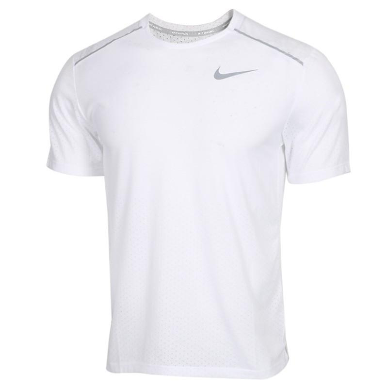 *過季特賣* (男)【Nike】Rise 365跑步上衣短袖 排汗 透氣 反光logo-白 AQ9920-100