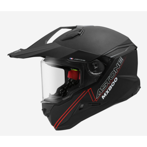 【ASTONE】MX800B BF5 素色 全罩式安全帽 多功能 可加帽舌 三色可選 MX800 消光黑 台中倉儲安全帽