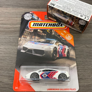 出清絕版 火柴盒 Matchbox Lamborghini Gallardo Police Car