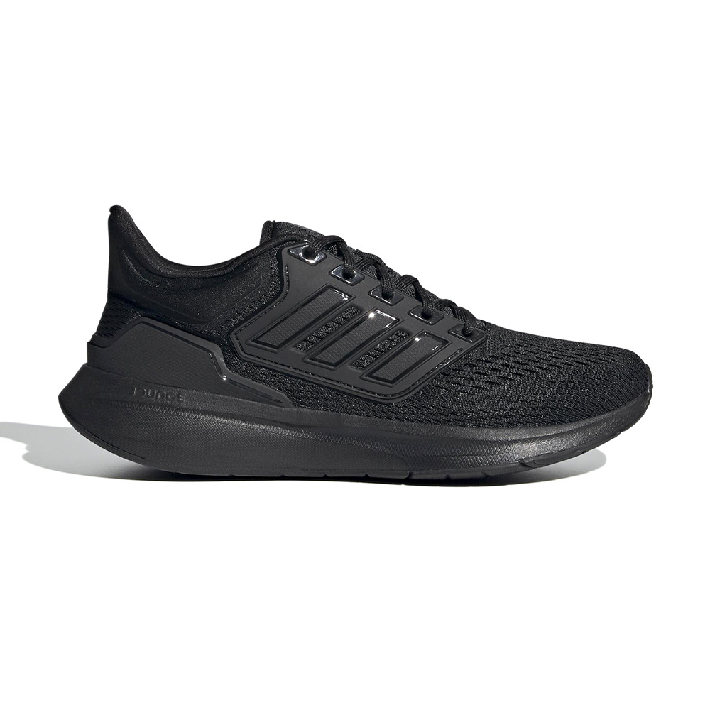 Adidas EQ21 Run 女 黑色 避震 透氣 運動 慢跑鞋 H00545