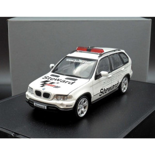 【M.A.S.H】[現貨特價] 原廠 Kyosho 1/43 BMW X5 E53 Safety Car 前蓋可開