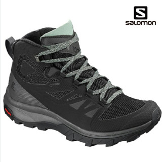 Salomon 女 OUTline GTX 中筒登山鞋 輕量登山鞋 舒適休旅款 [北方狼] 404844 7折優惠