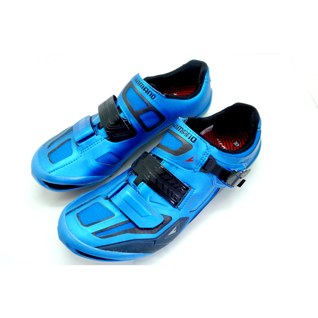 【小虎單車】全新盒裝 Shimano SH-XC90 登山車 卡鞋 車鞋 -- 藍色 41號