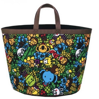 全新現貨 BAPE kids大容量收納提袋-玩具衣物雜物
