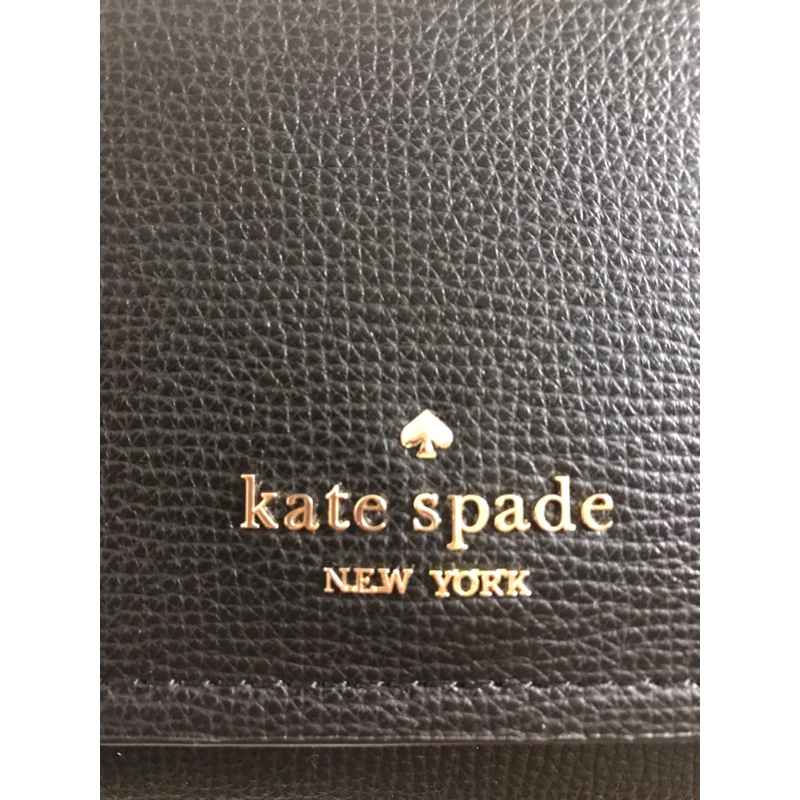 Kate Spade 斜背包 WOC 手機包 錢包 鏈帶包 黑 KS