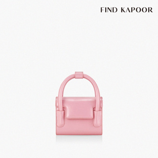 FIND KAPOOR MARTY 12 褶紋系列 翻蓋手提斜背方包- 粉色