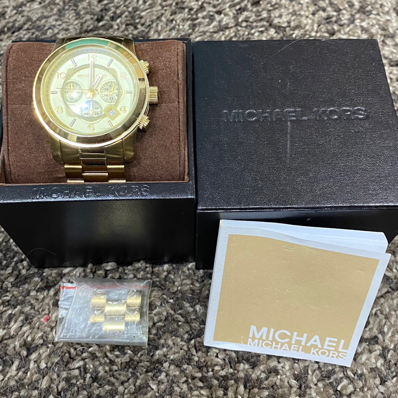 新古】Michael Kors Watch “MK8077” / Gold