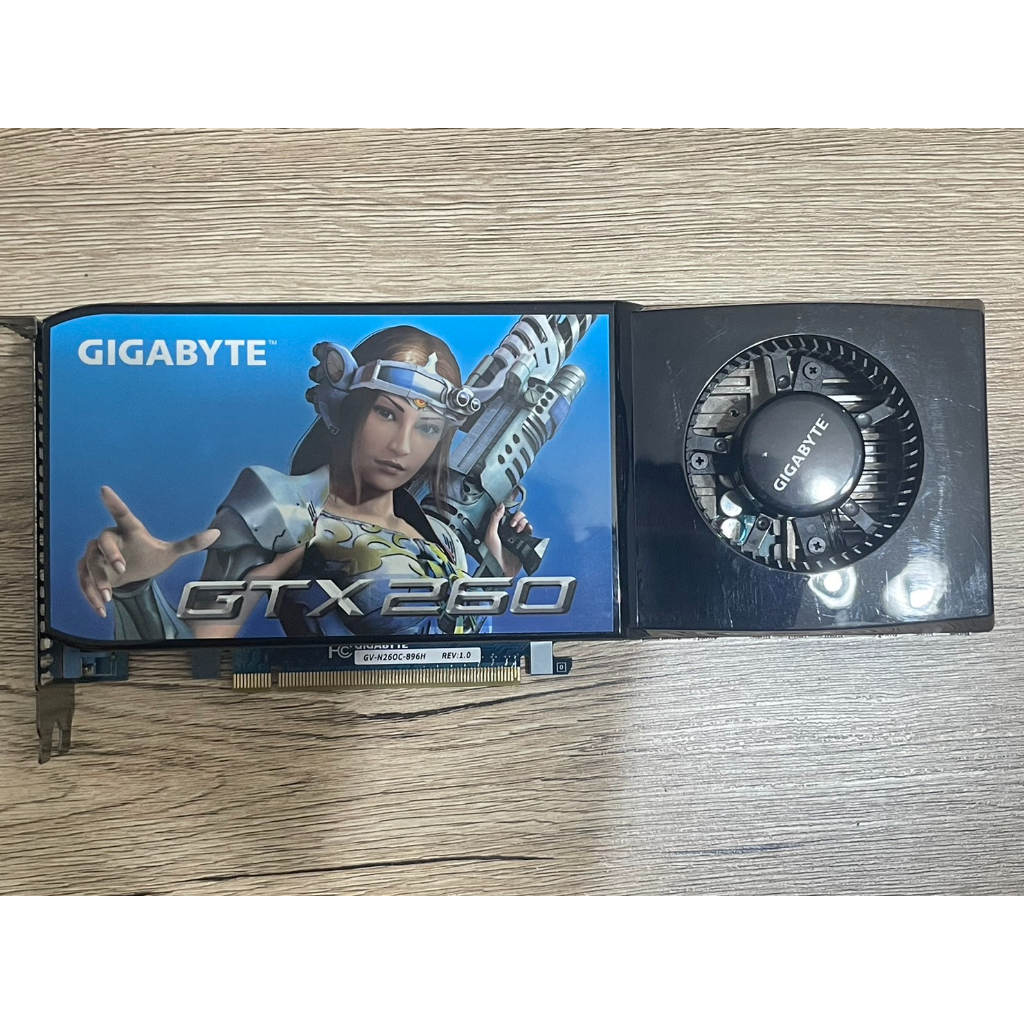 Gigabyte 技嘉 GV-N26OC-896H GTX260 顯示卡 [75新]