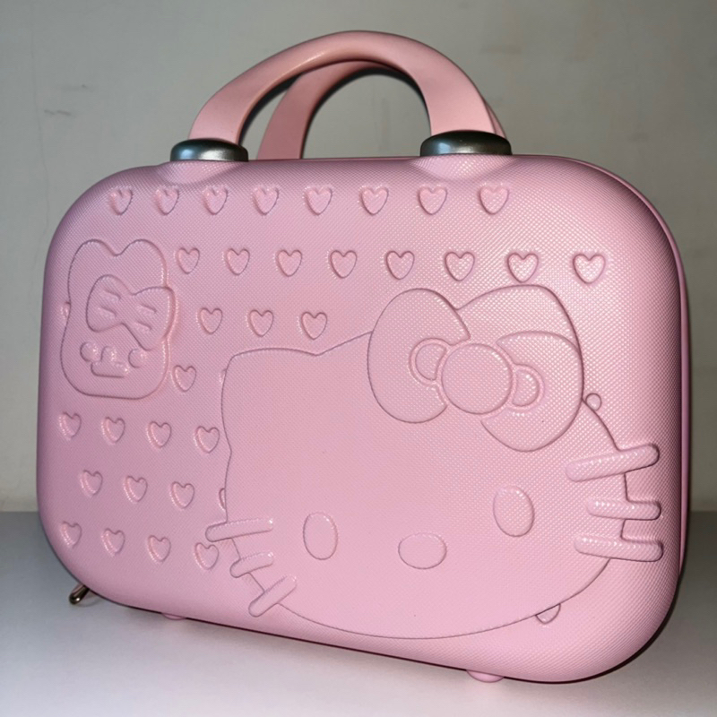 【現貨24小時寄出】Hello Kitty 凱蒂貓 手提小行李箱/化妝箱 14寸
