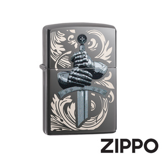 ZIPPO 中世紀騎士手套防風打火機 美國設計 官方正版 禮物 送禮 刻字 客製化 終身保固 49127