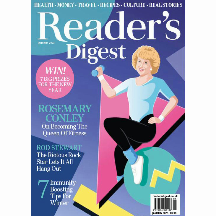 【英國版】《Reader’s Digest UK》2023年合集讀者英版英語學習閱讀故事PDF雜誌電子版（年訂閱）
