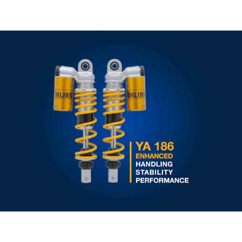 Ohlins Yamaha FORCE2.0 AUGUR BWS水冷  YA186（掛瓶後避震器）