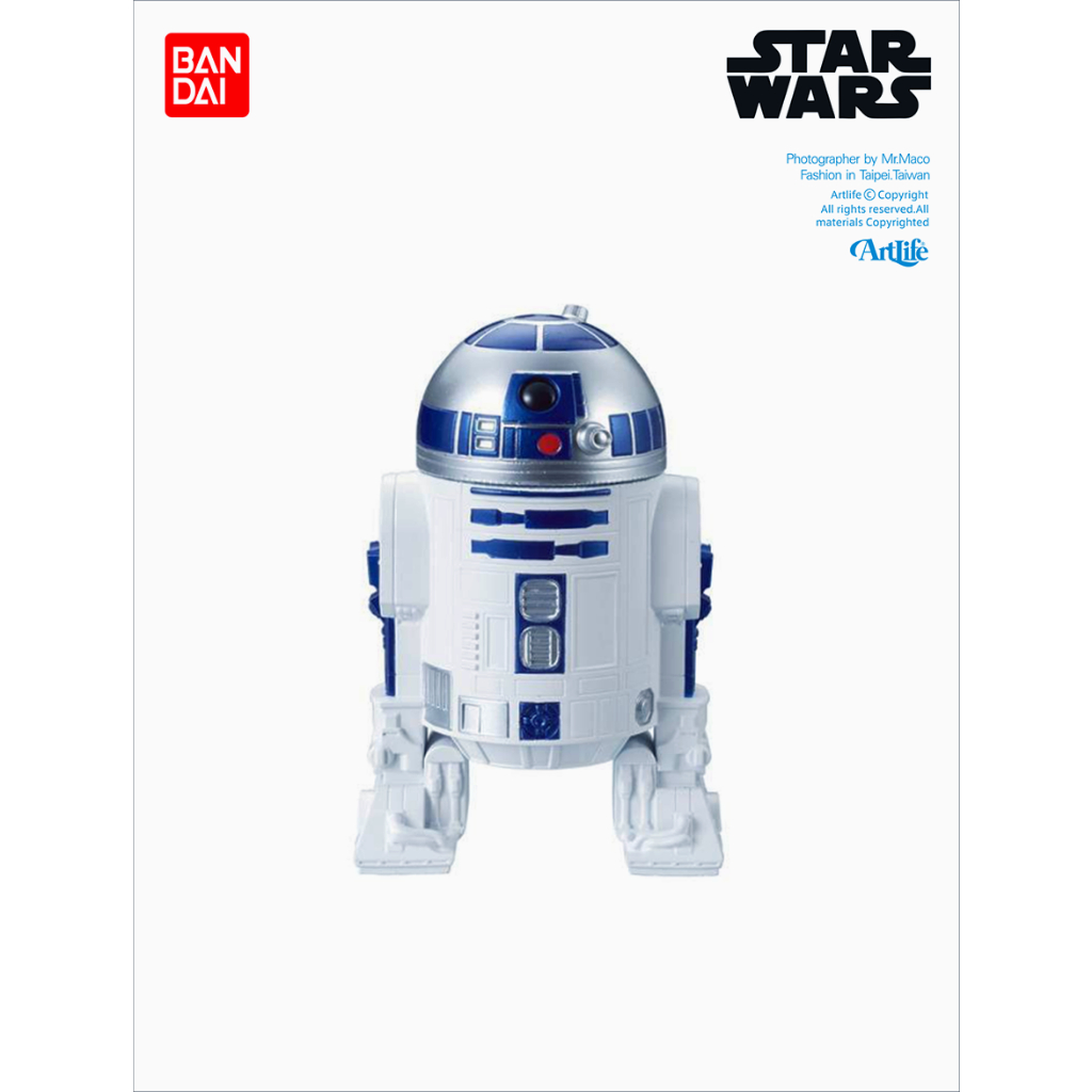 ArtLife ㊁ BANDAI スターウォーズ STAR WARS R2D2 星際大戰 軟膠 吊卡