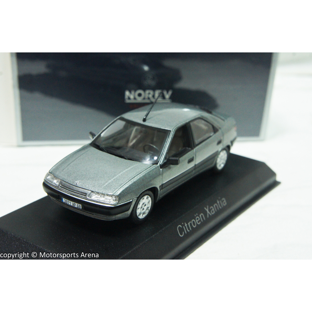 【現貨特價】1:43 Norev Citroen Xantia 1993 深綠/灰色