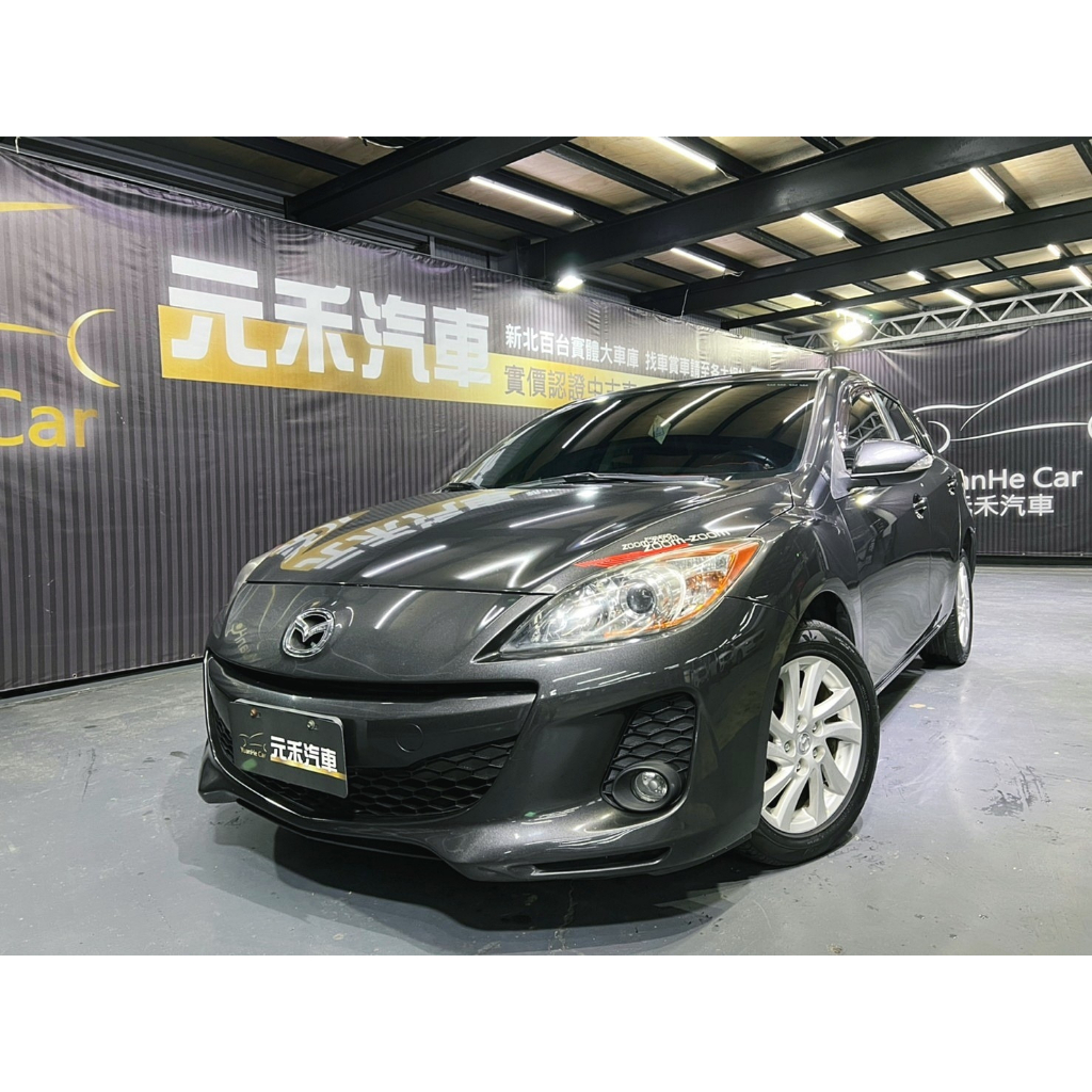 (元禾國際-阿佑)38.8萬正2014年出廠 Mazda 3 5D 2.0尊貴型 汽油 金屬灰