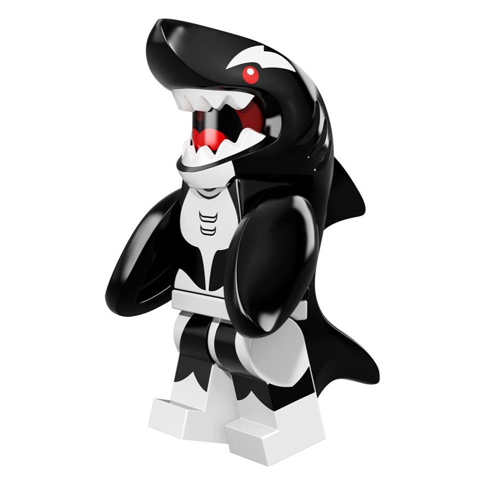LEGO 樂高 人偶包 71017 Minifigures 樂高蝙蝠俠電影 No.14 鯊魚人 殺人鯨