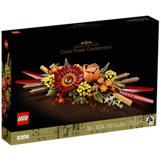 ●雅比玩具● 樂高 LEGO 10314 乾燥花擺設 ICONS 現貨 積木 玩具 禮物